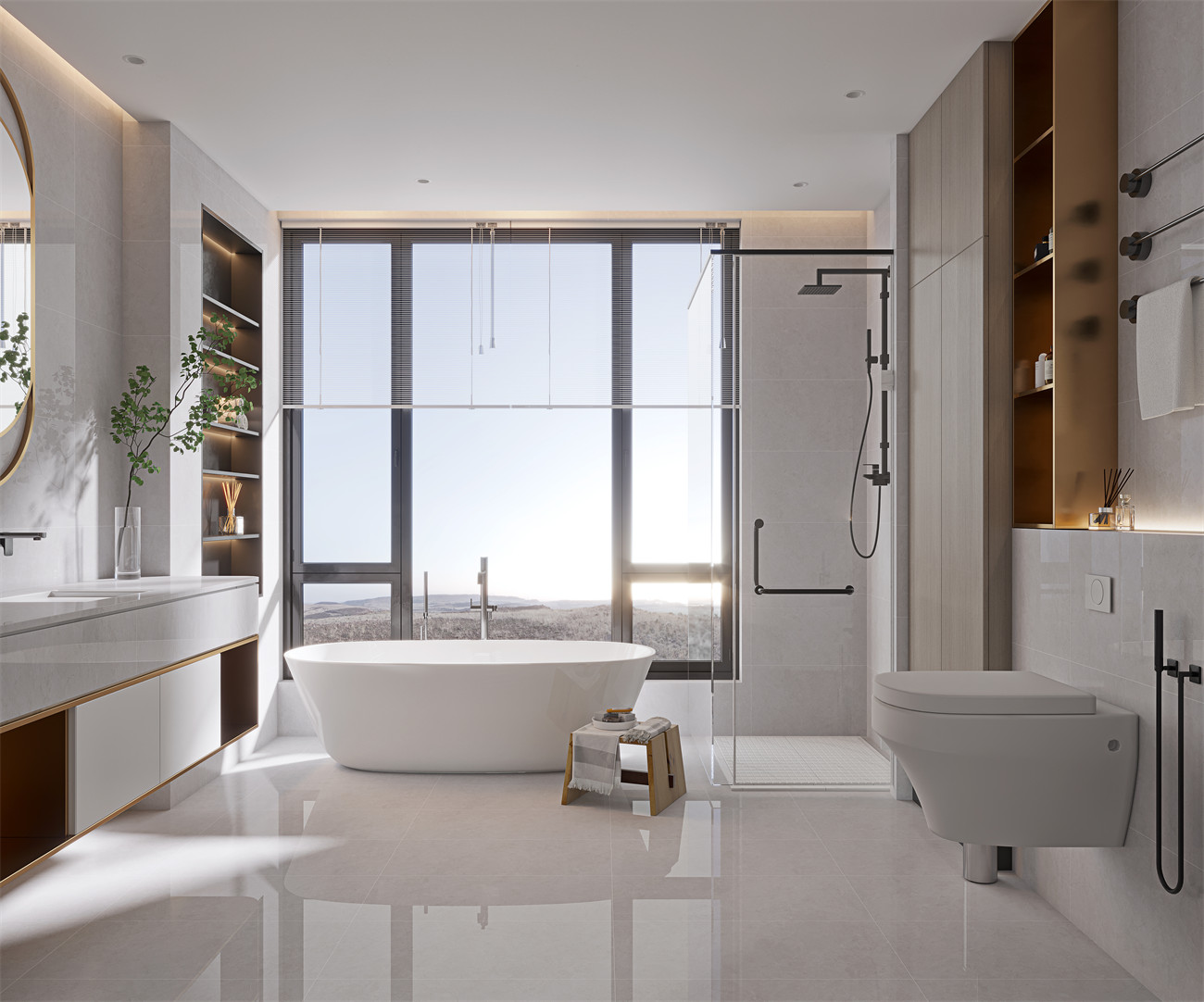 TS48A19P_莫奈灰_多面_混鋪_效果圖