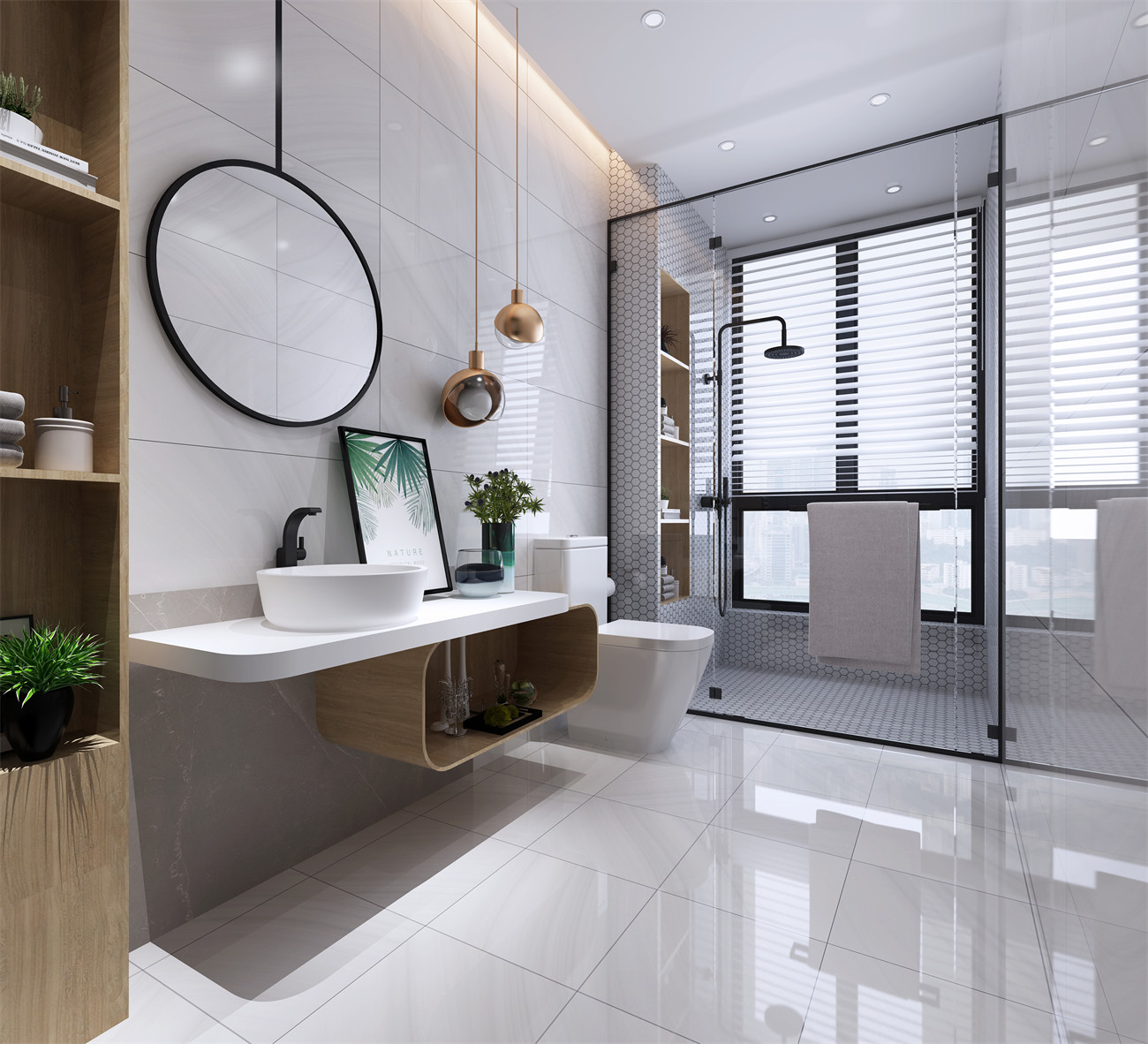 TS48A04P_魅影白_多面_混鋪_效果圖