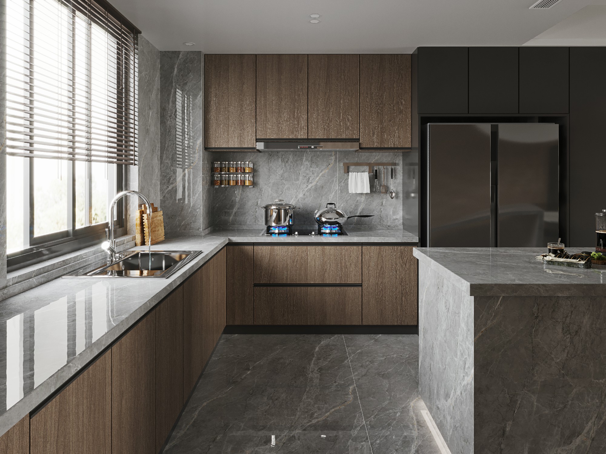 12S127921B_達芬奇灰__1面_混鋪_效果圖