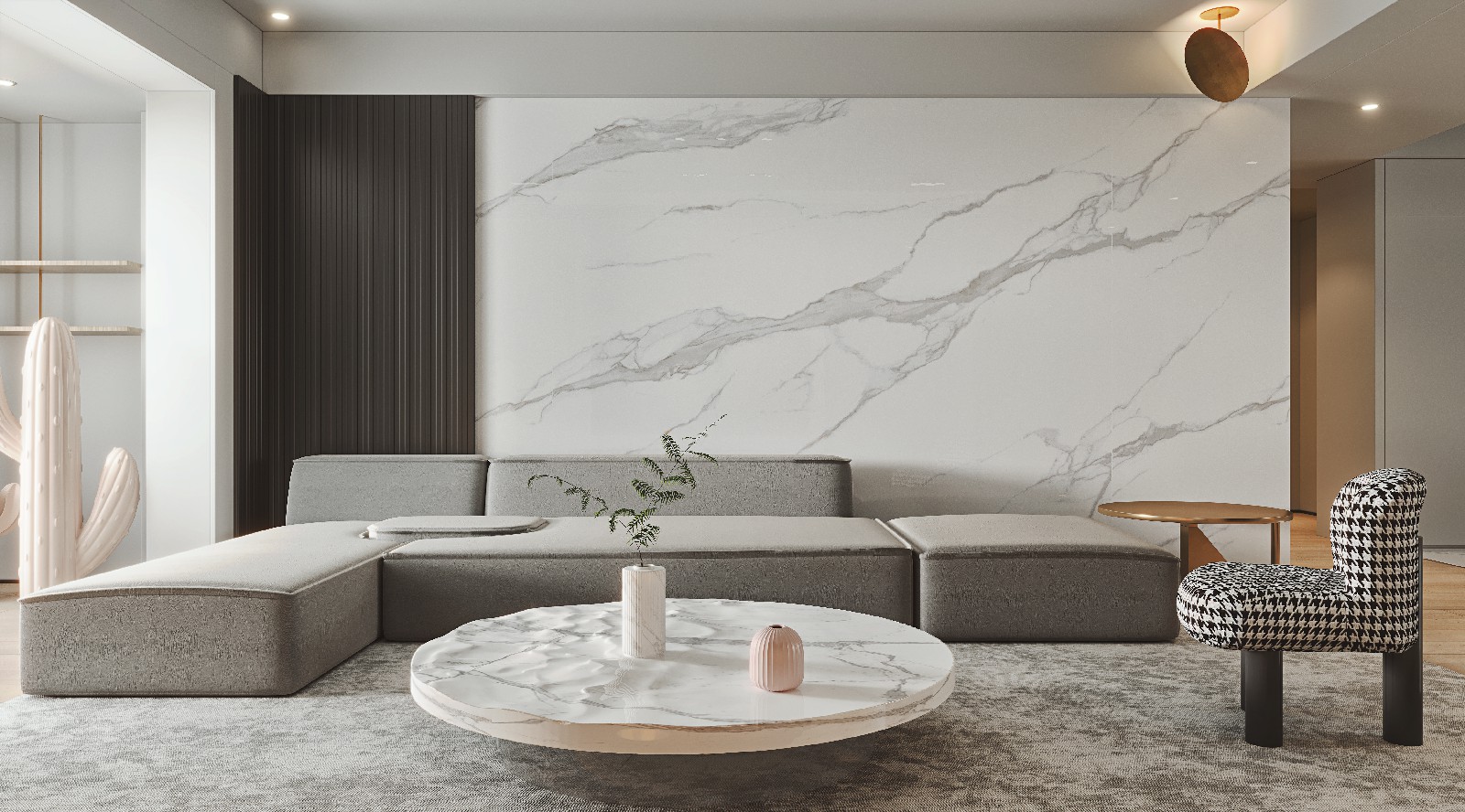 9S926001A-1-2-3-4_雅蘭白_4面_左右無(wú)限連紋_效果圖