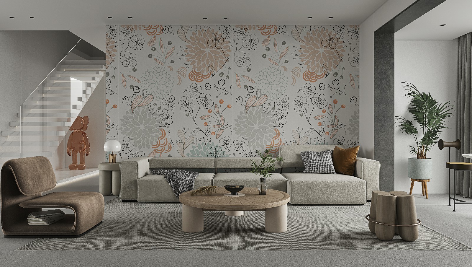 9Y926162E-H1-H2_繁花似錦_2面_左右無限連紋_效果圖