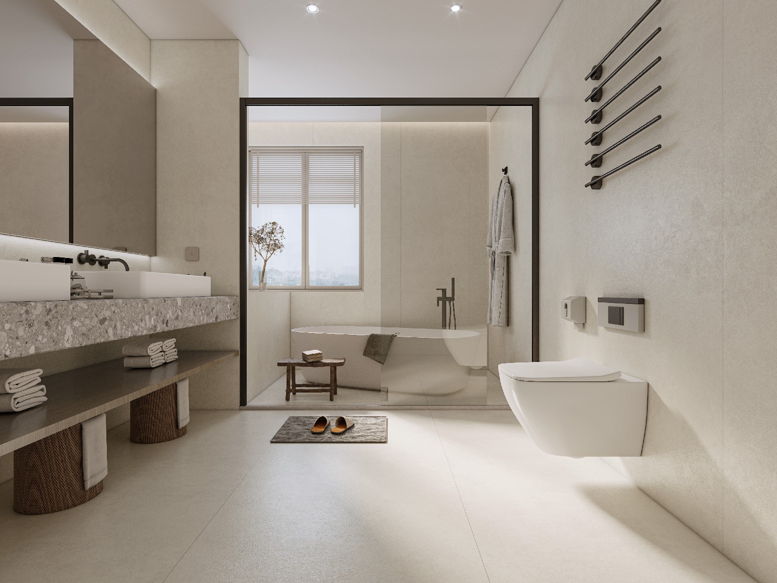 9Y926W129A_巴洛克米白_2面_混鋪_效果圖_浴室_(2)