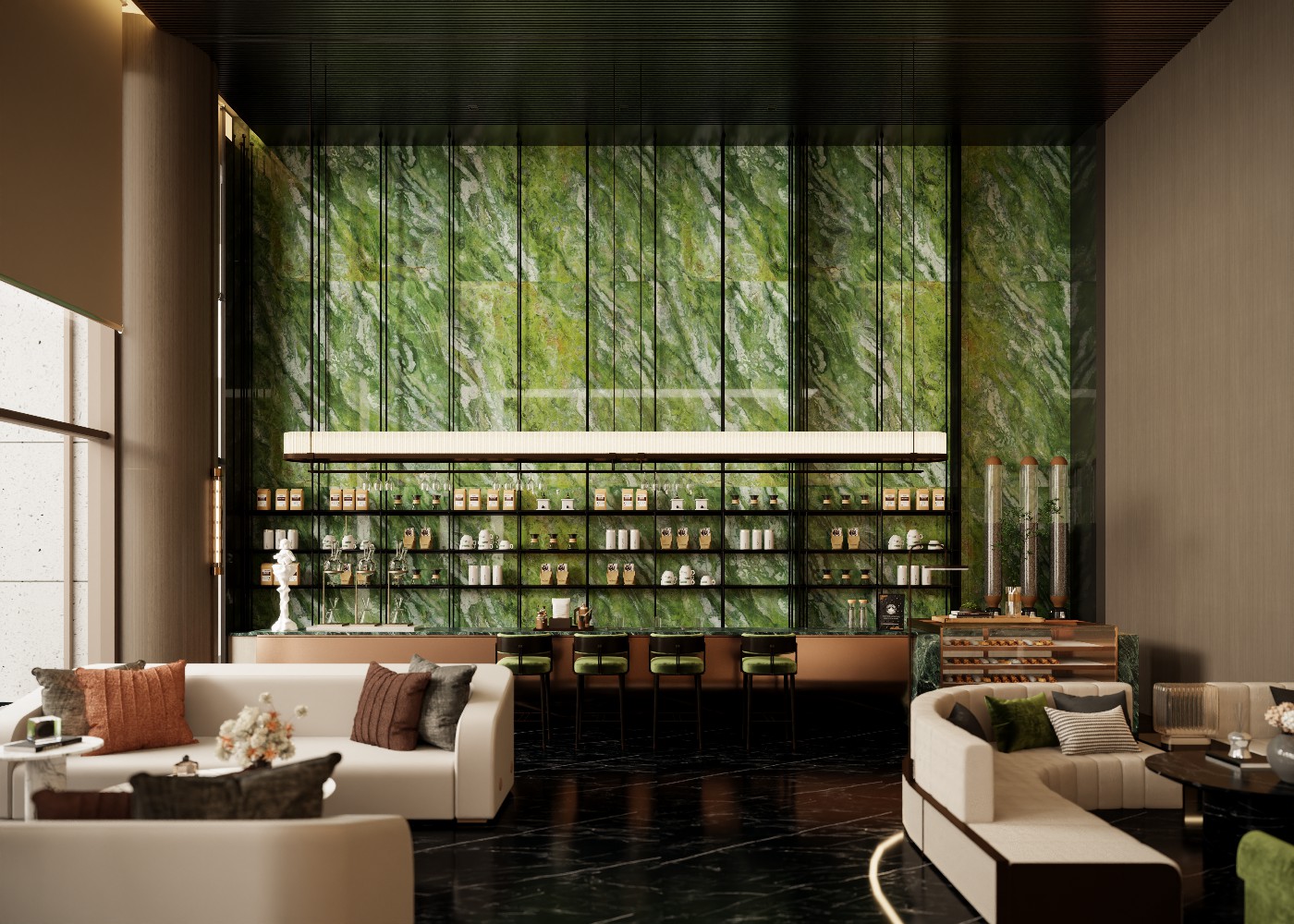 9S1224ZS503C-1-2-3-4愛(ài)爾蘭綠-四面左右無(wú)限連紋-Lukas