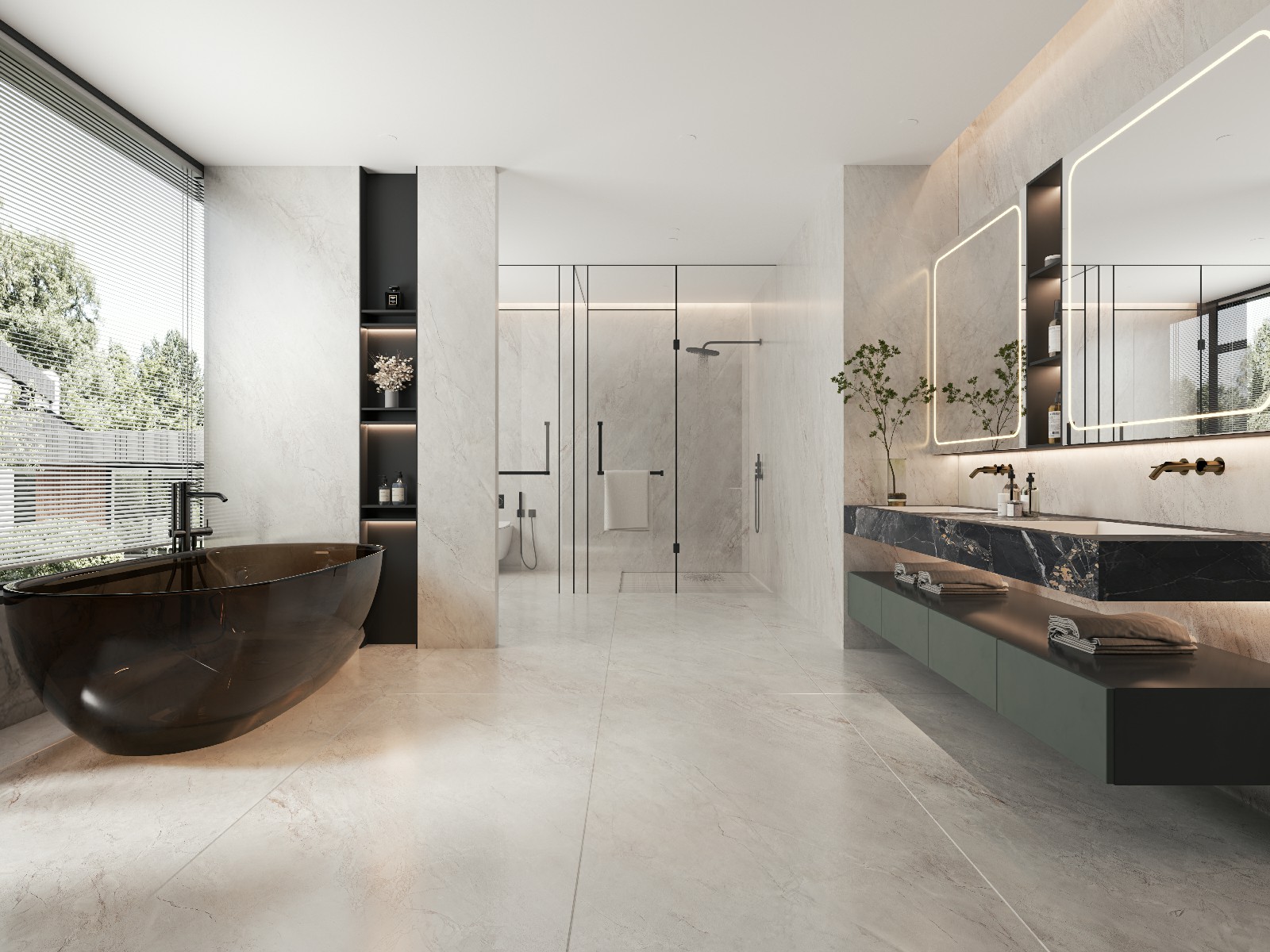 9P926217A-畢加索灰-4面混鋪_衛(wèi)生間護(hù)墻板_波