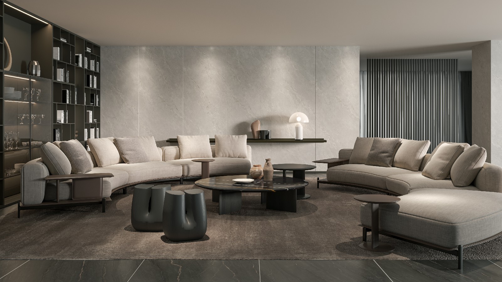 9P926215A-利斯克灰-4面混鋪_客廳_背景墻