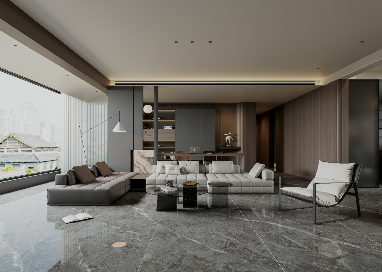 9S1224LT036A-1-2-3,A117-1-2-3愛馬仕灰-3面左右無限連紋_圖