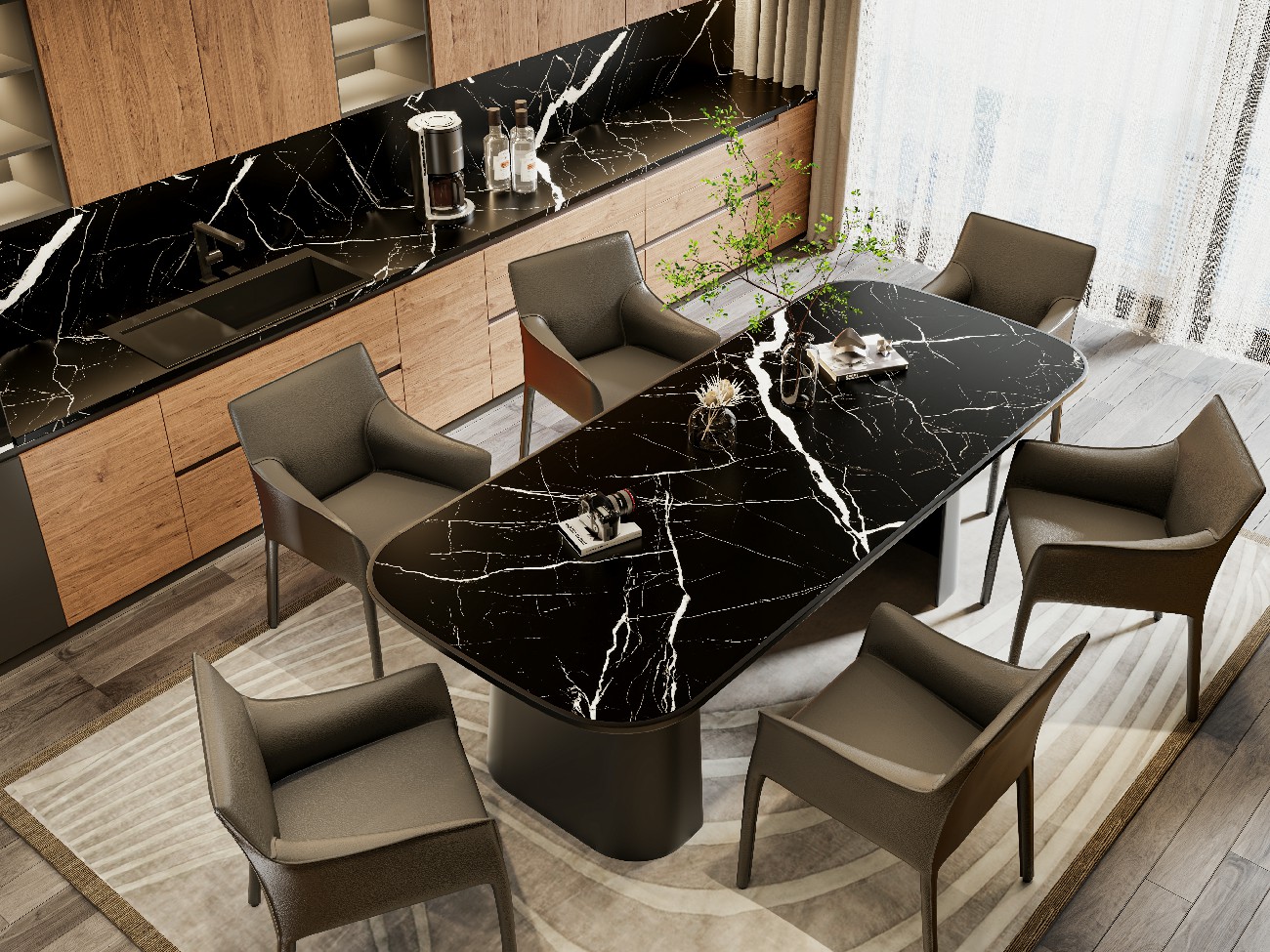 9Y124335DH-A152-迪奧黑-3面混鋪效