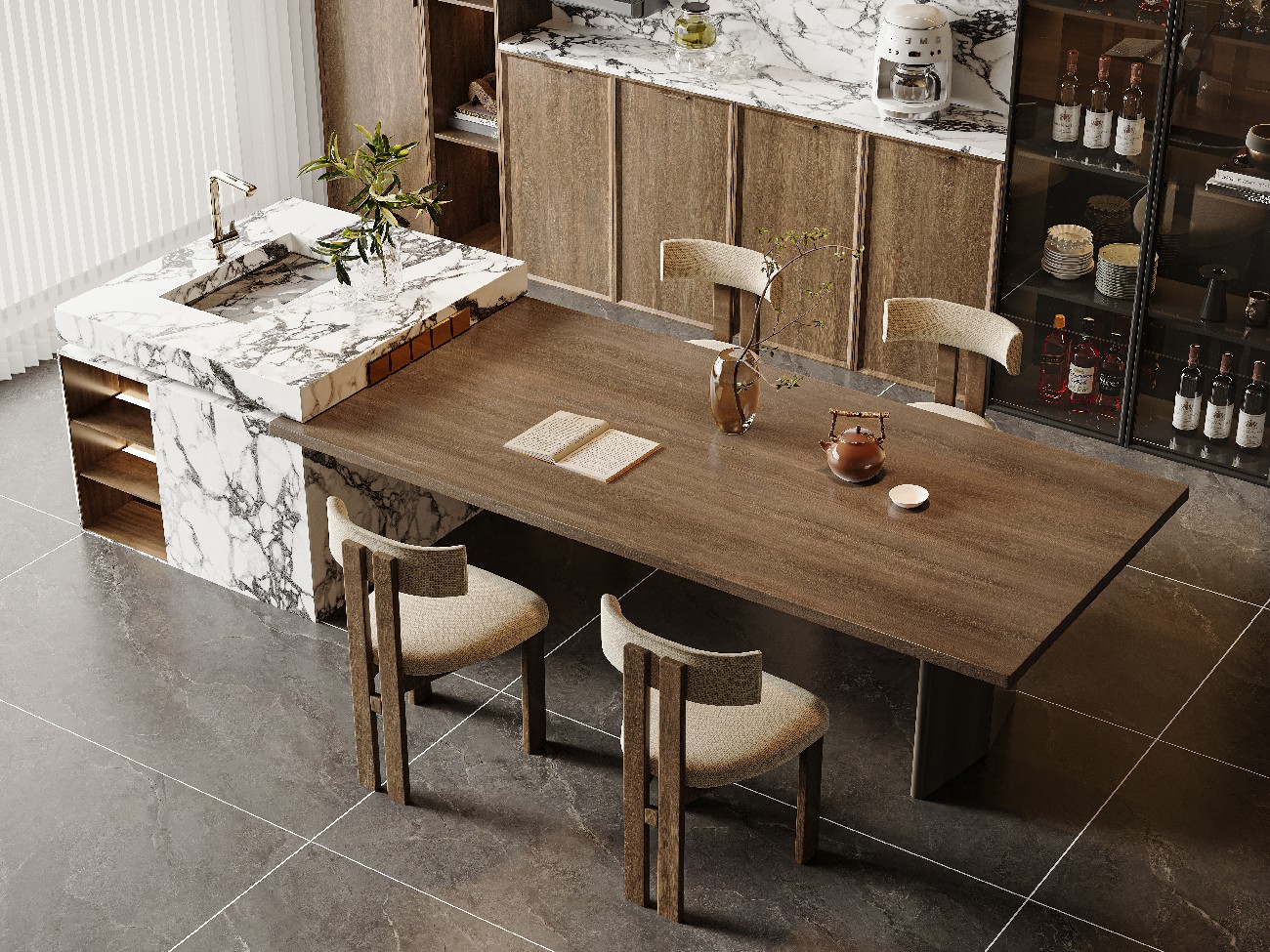 9Y1632H019A-北歐橡木-實(shí)木色-1面混鋪效