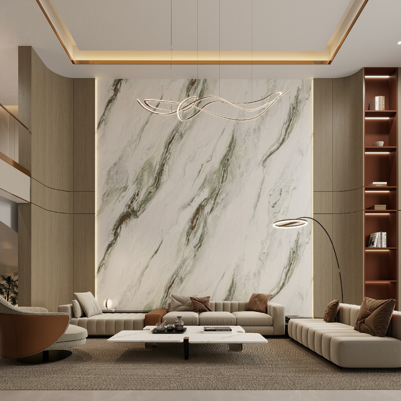 9V918724C-1-2-3-翡翠熊貓白-3面上下左右無(wú)限連紋-啞光LUKAS