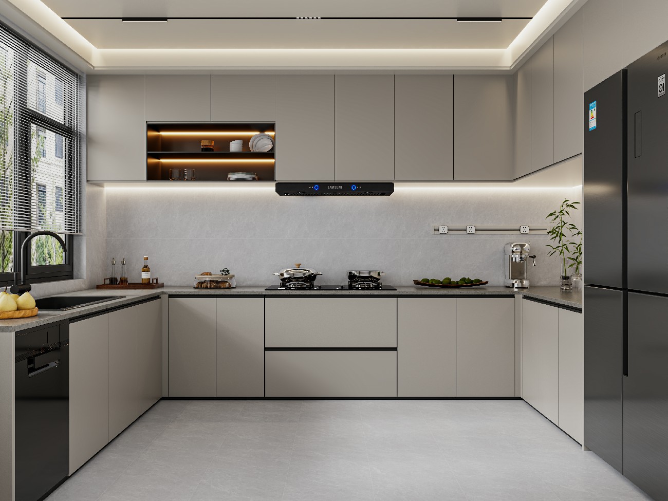 TS48R91A-楚門淺灰-4面混鋪-波