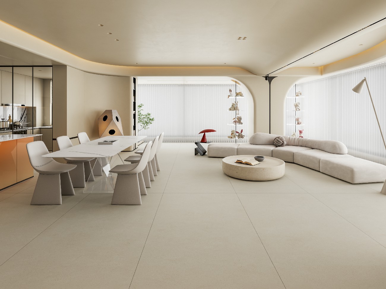 9Y127H002A-洛可可奶黃-3面混鋪-波