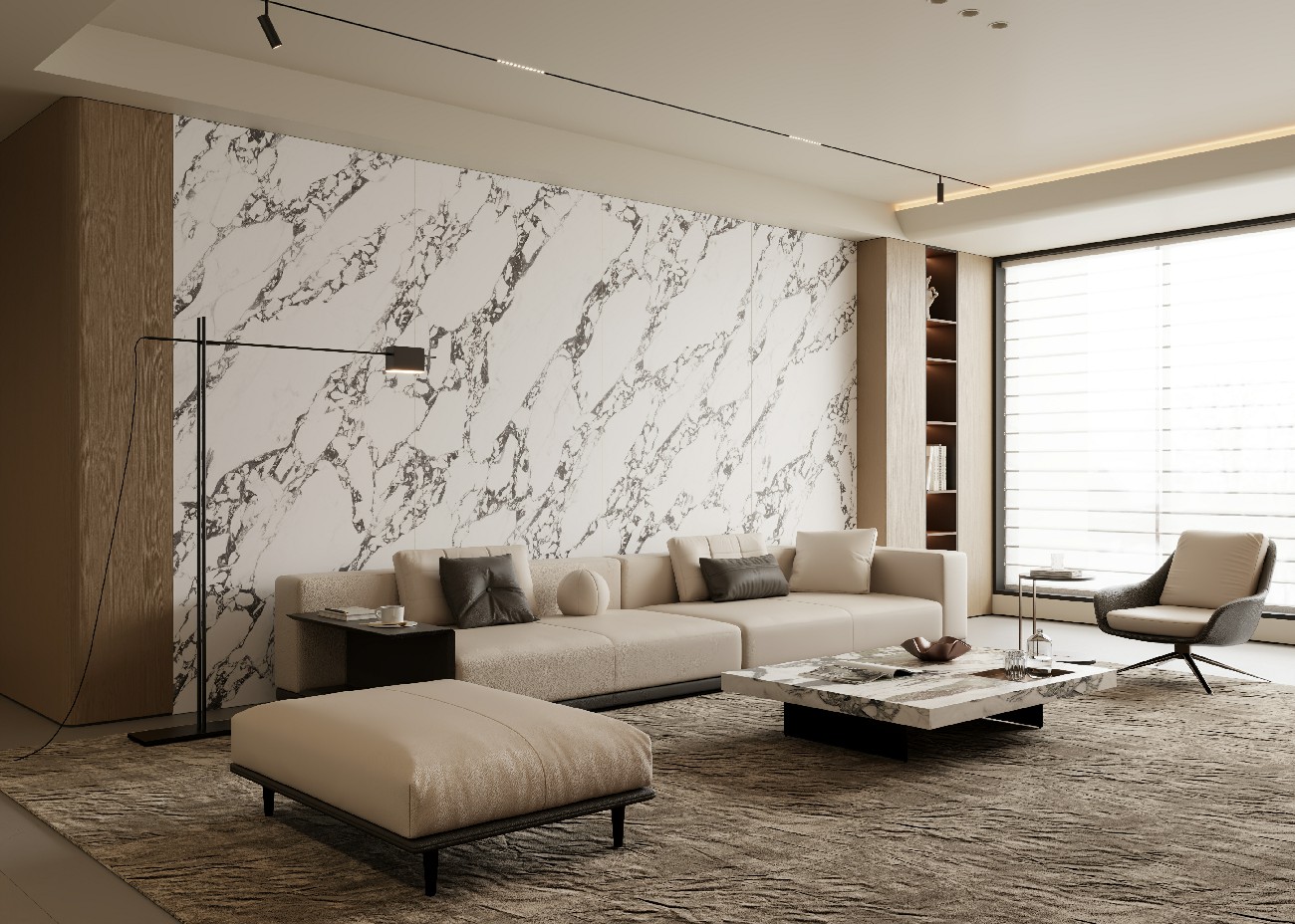 6FP1228-303-寶格麗白-3面上下左右無限連紋（同款9S1224ZS513A改尺寸工藝）-LUKAS