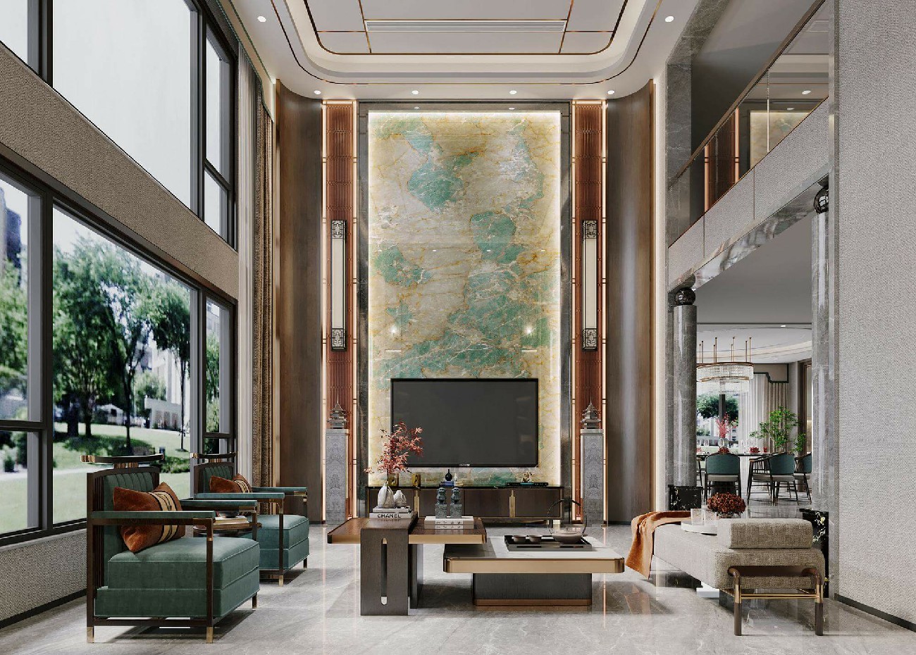 9S1227LT024C-1-2-3水晶亞馬遜綠-3面上下左右無限連紋1