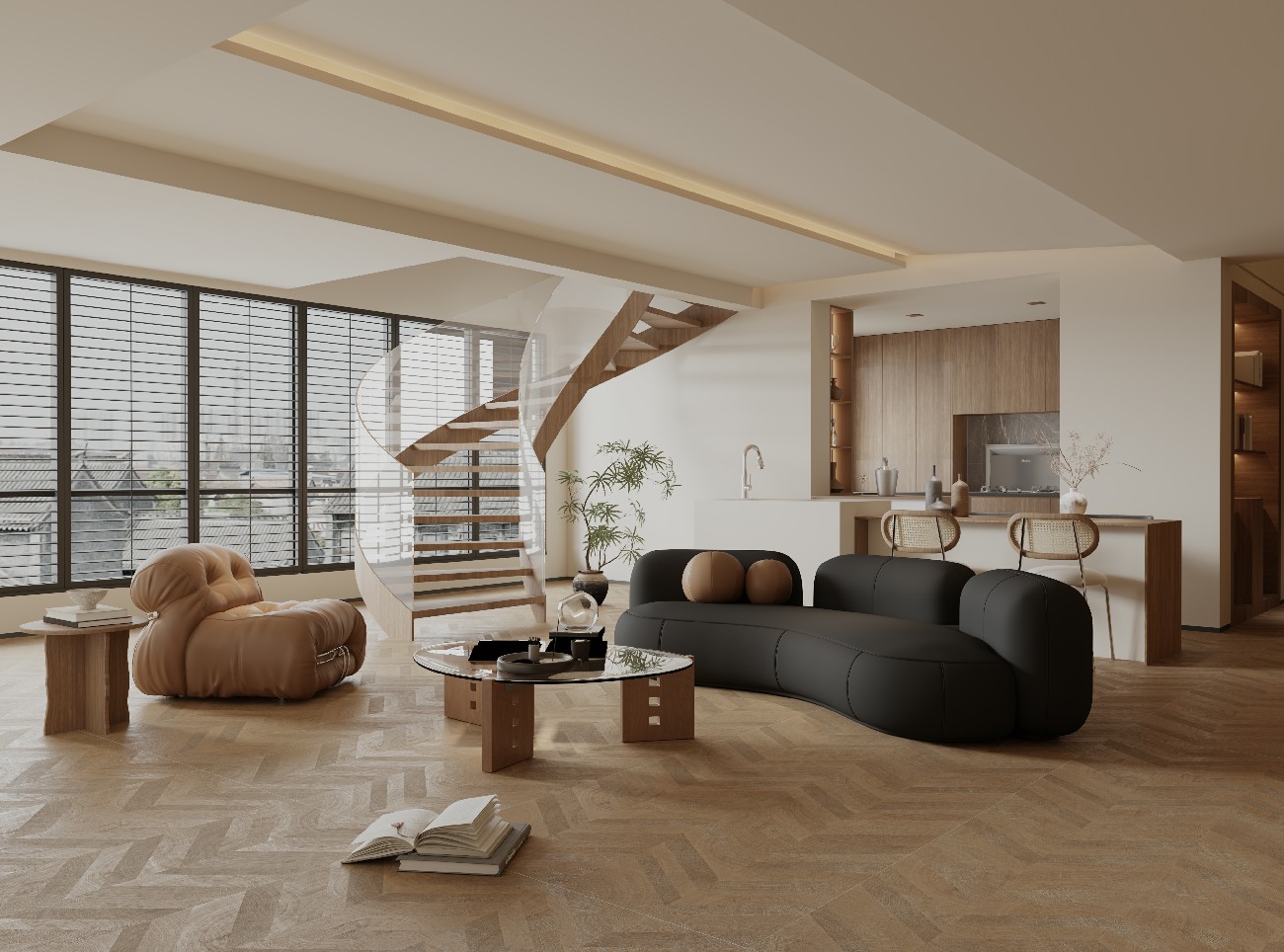 9YG1227-132-魚骨香楠-實木色-1面混鋪-波