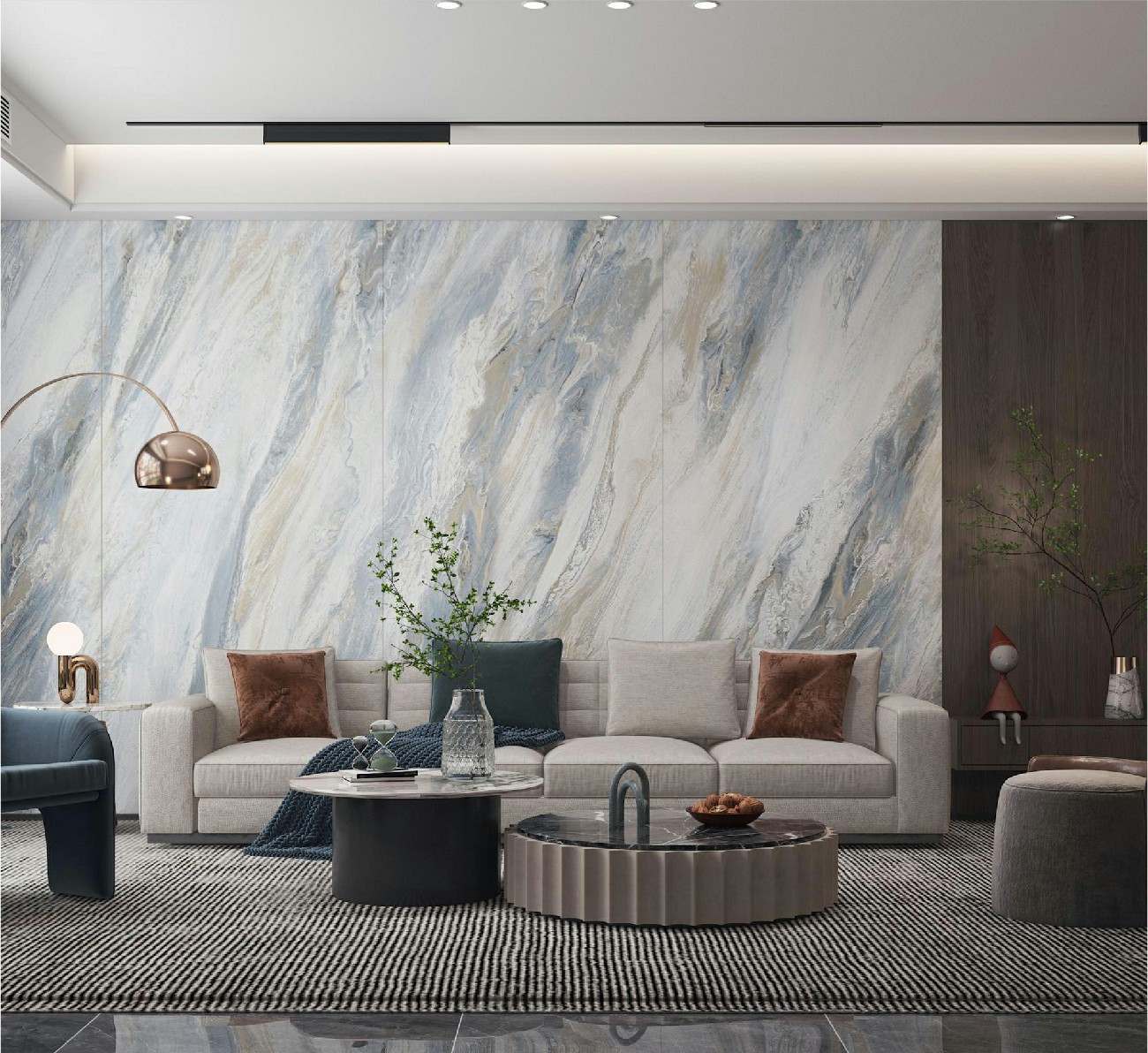 9Y1227LT331C-1-2-3碧海珈藍(lán)-3面左右無限連紋1