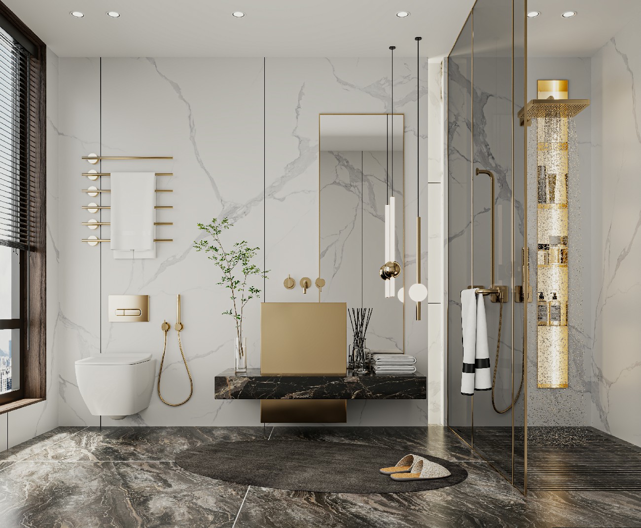 9Y1227LT306A-1-2-3-冰川魚肚白-3面左右無限連紋_波