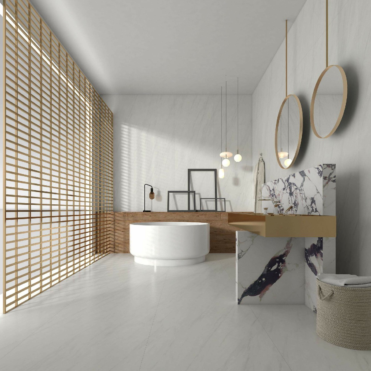 9Y927LT305A-特級(jí)雅士白-1面混鋪-效果圖