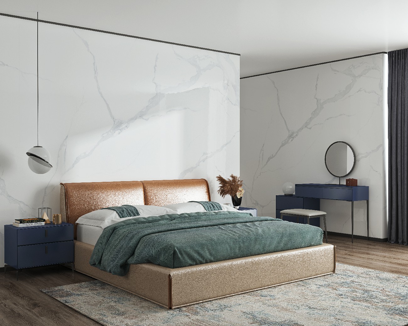 9S927LT012A-1-2-3-4__冰川魚肚白-4面左右無限連紋-效果圖