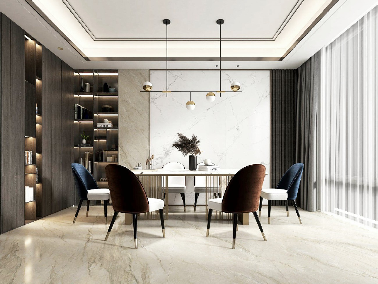 9FP927-305-1-2-3-4春序-4面上下左右無限連紋-效果圖