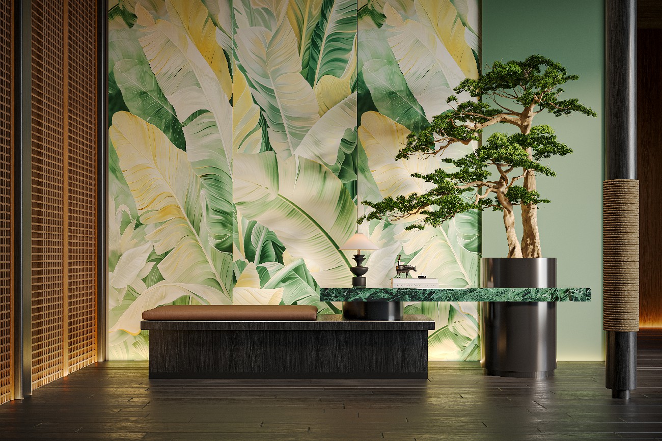 9GD927-425-1-2藝瓷-果綠花片-2面混鋪-波