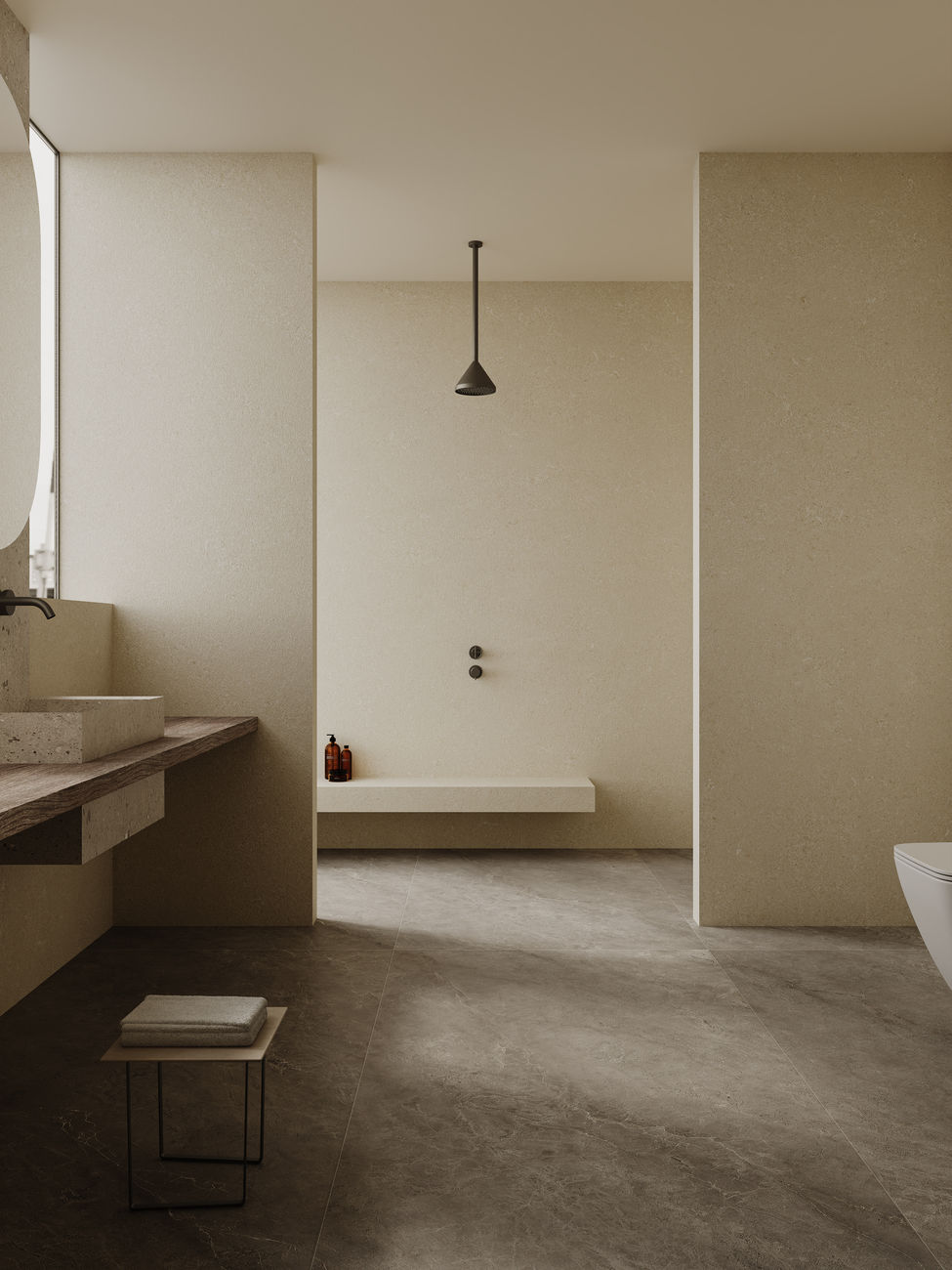 9GSM927-666極品萊姆石-米黃-4面混鋪-波